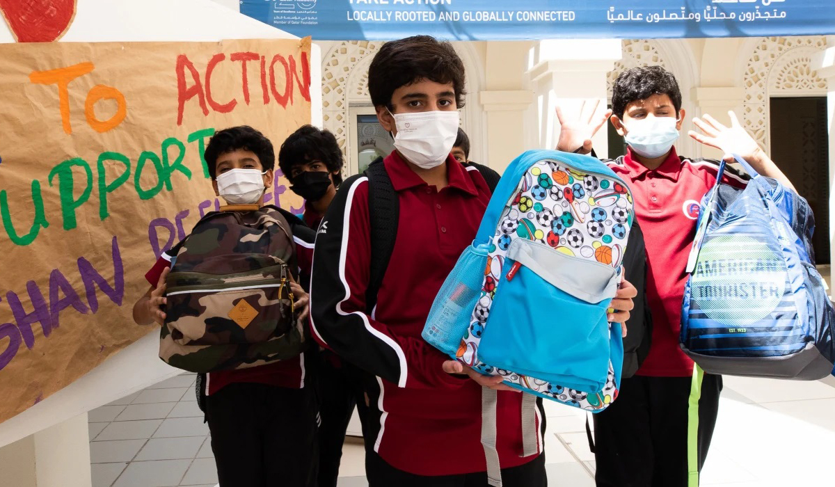 Students of Qatar Academy Doha